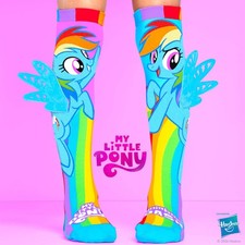 Madmia Kids & Adults My Little Pony Rainbow Dash Socks