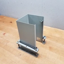 Hoffman F66LA Wireway Telescope Fitting, Lay-in, 6"x6" - USED