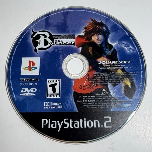 The Bouncer (Playstation PS2) DISC ONLY Loose Tested Fast Shipping!