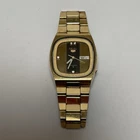 Vintage Seiko 6309-5180 Automatic Gold Color Dial Day & Date Men's Wrist Watch