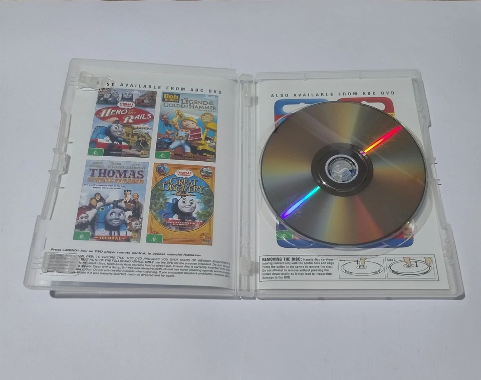 Thomas the Tank Engine & Friends 4x DVD Bundle PAL Region 4 Sodor - image 4 of 4