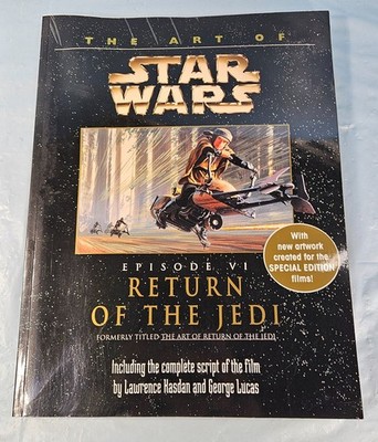 Ballantine Books The Art Of Star Wars Return Of The Jedi Large Paperback Book
