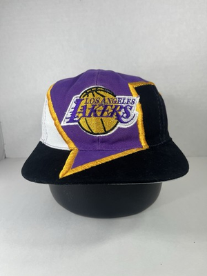 #ad Miami Lakers Bolt Style Custom NBA Snapback Hat Cap One Size $200.00