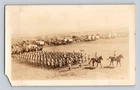 WWI Era Military Parade Soldiers Snapshot Photograph Army Uniforms Horses