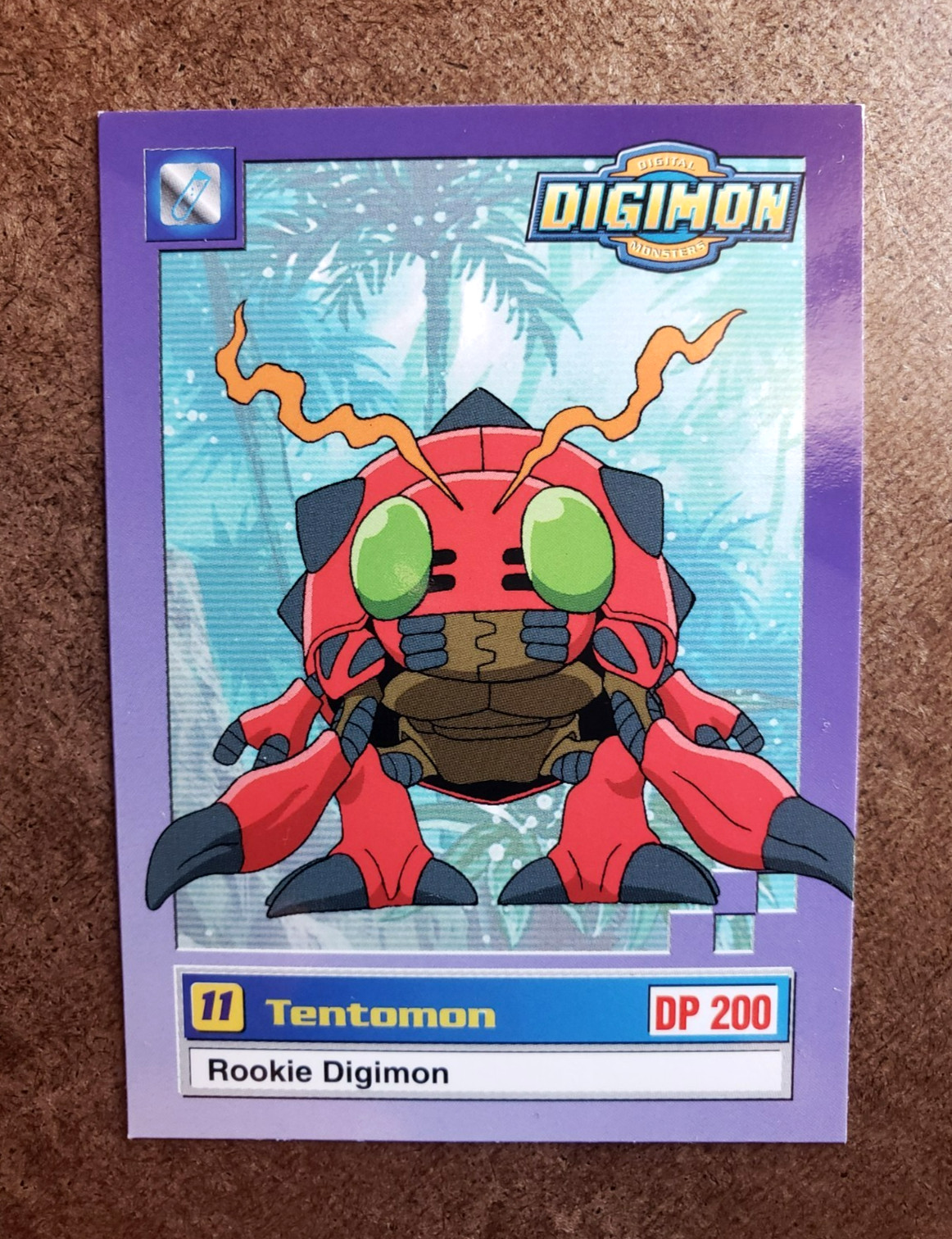 1999 Upper Deck DIGIMON SERIES 1 TENTOMON Champion Digimon DP200 Trading Card 14