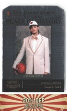 2010-11 Playoff Contenders Patches #3 Joakim Noah Place in History Die Cuts Gold