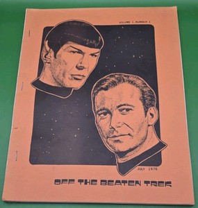 Off the Beaten Trek• 1976 Fanzine • 1st Issue • For The Discerning Trekkie 🧐🎩