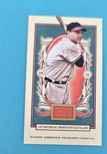 2013 Panini Golden Age Mini Caramel Blue Back #58 Lou Boudreau BASEBALL Card
