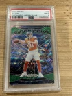 2024 Panini Prizm - Fireworks Bo Nix #23 Green Wave Prizm (RC)