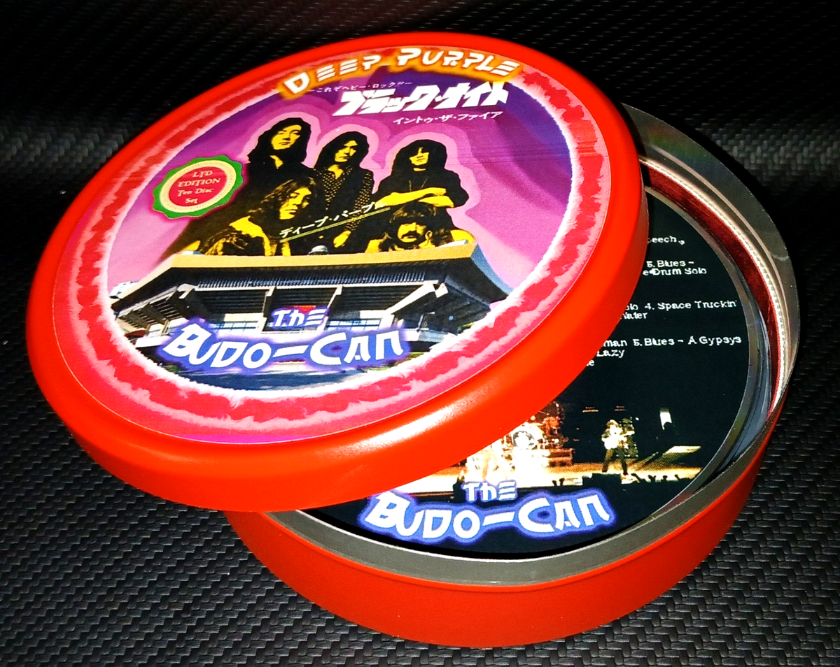 Deep Purple The Budo-Can Collectible Metal Canister 10 disc set