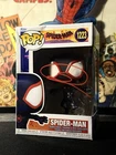 SIGNED Shameik Moore Funko Pop Spider-Man Figure #1223 (Damaged) JSA COA