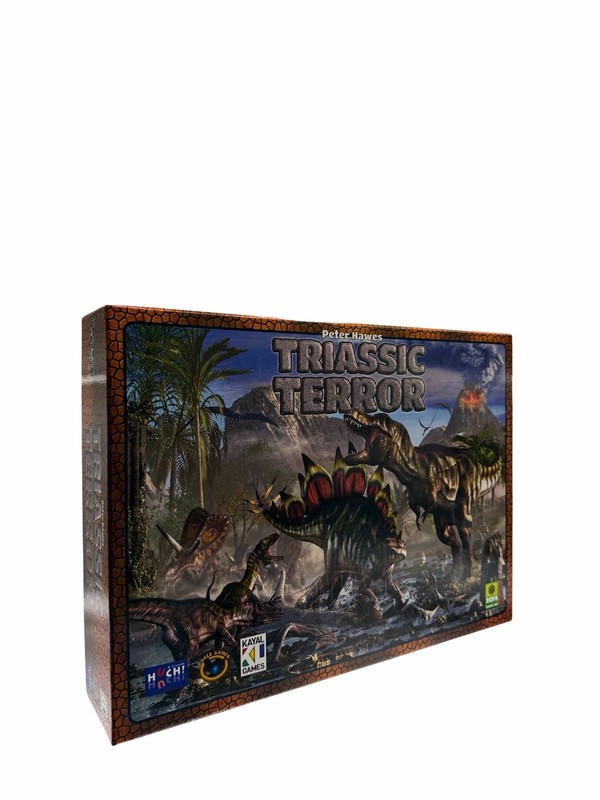 Triassic Terror Board Game In Excellent Condition And Complete