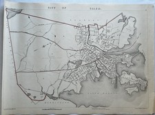 Orig 1891 Map,Salem City,North River,Neck,Harbor,Collins Cove,Mill Pond,Mass MA Orig 1891 Map,Salem City,North River,Neck,Harbor,Collins Cove,Mill Pond,Mass MA - Image 1