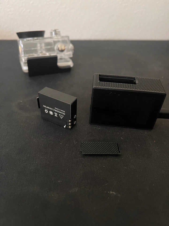 DBPOWER 4K Action Camera With Case Good Condition No SD card Or Charger  - Image 3 of 4