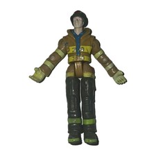 Tonka Lights Sound Rescue Firefighter for Mighty Motorized Truck 4" Figure Loose
