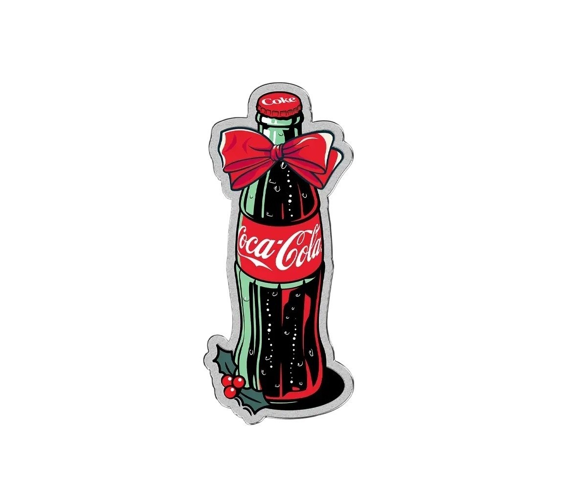 2025 Coca-Cola® 1 oz Silver Happy Holidays Bottle Coin | eBay