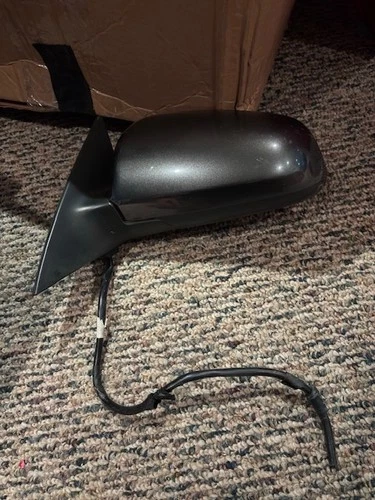 05-08 AUDI A6 A7-192953 Driver Left Side View Mirror Power OEM Gray