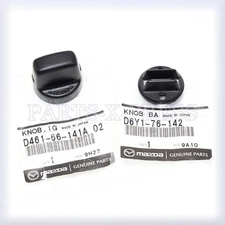 NEW GENUINE OEM MAZDA CX-7 /CX-9 IGNITION KEY KNOB INNER & OUTER PUSH SWITCH SET