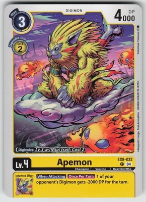 Apemon Common Chain of Liberation EX8-032 C LP