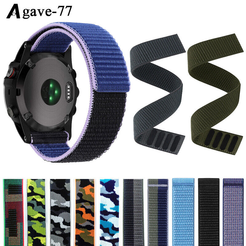 22mm 26mm Watch Band For Garmin Enduro UltraFit Loop Nylon