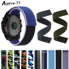 22mm 26mm Watch Band For Garmin Enduro UltraFit Loop Nylon Fabric Sport Strap