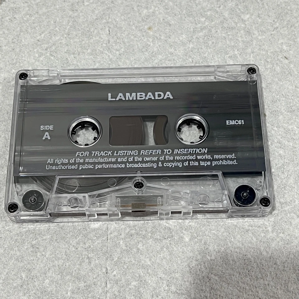 Lambada 20 Lambada Hits Vintage Cassette Tape EMC61 - Image 3 of 4