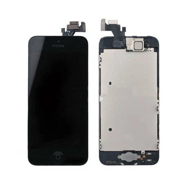 iPhone 5 Retina LCD & Digitiser Touch Screen Assembly with Parts - BLACK - Image 2 of 4