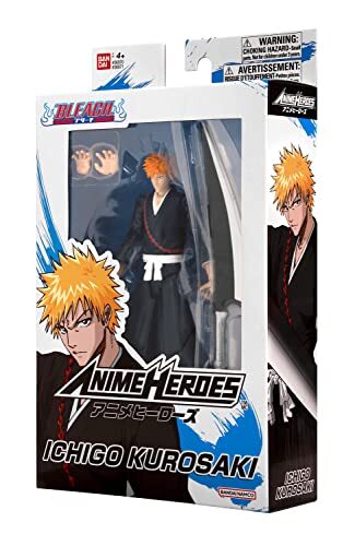 BLEACH - Kurosagi Ichigo Action Figure Anime Heroes