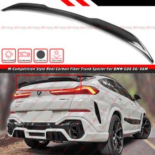 For 2020-2025 Bmw G06 X6 X6m M Competition Style Carbon Fiber Trunk Spoiler Wing For 2020-2025 Bmw G06 X6 X6m M Competition Style Carbon Fiber Trunk Spoiler Wing