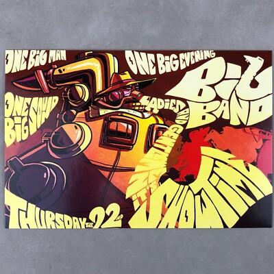 Lab Zero Games Skullgirls Encore Big Band Indiegogo Limited Art Card Postcard
