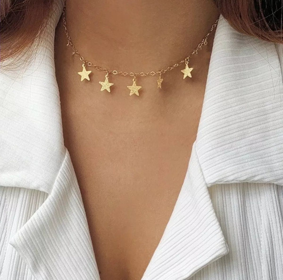Dainty star 2024 choker necklace