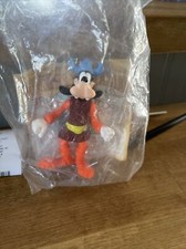 Vintage 1993 Walt Disney World Epcot Norway Goofy Viking Poseable 4" Figure