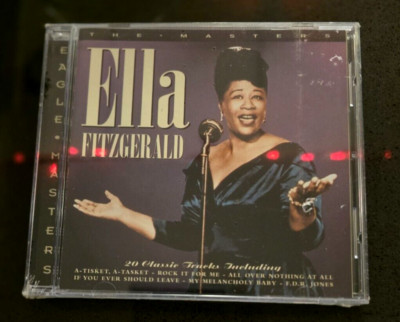ELLA FITZGERALD -  he Masters: 20 Classic Tracks(CD, May-2001, SEALED CD