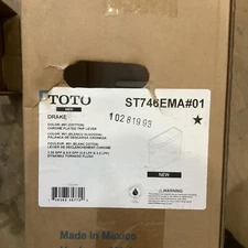 Toto Drake Toilet Tank Cotton White ST746EMA#01