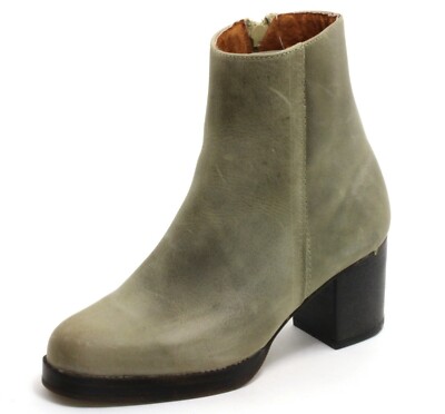 224 Stiefelette Plateau Tower Gothic London Leder Rockabilly Heels Buffalo 38