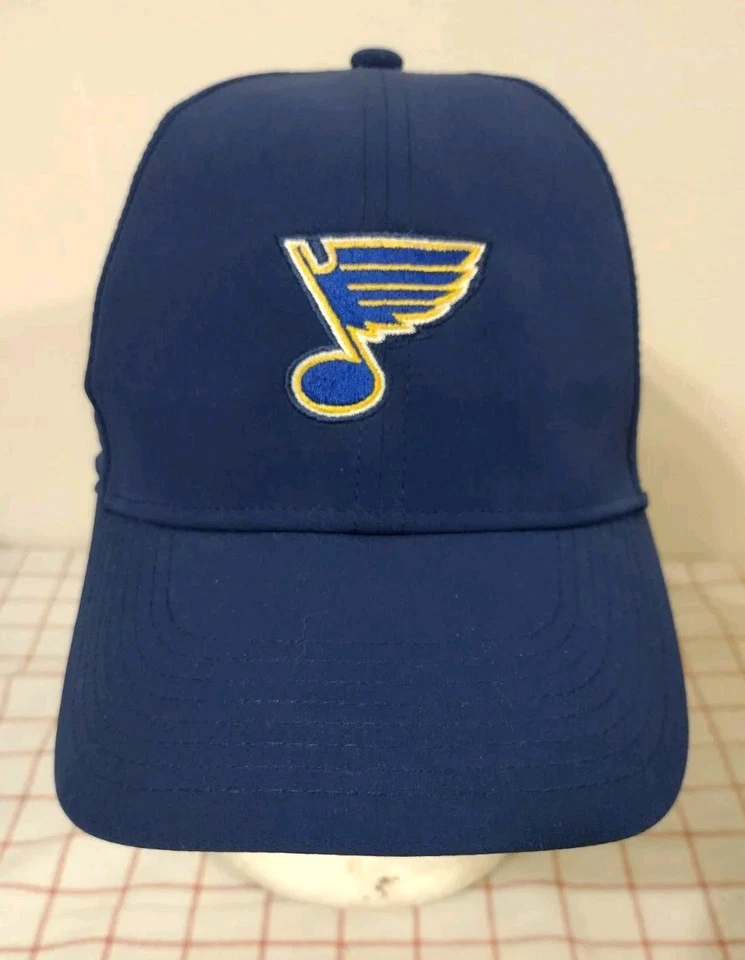 St Louis Blues NHL Hockey Cap Hat Blue Mens One Size Dri-fit Embroidered Nike - Image 2 of 4