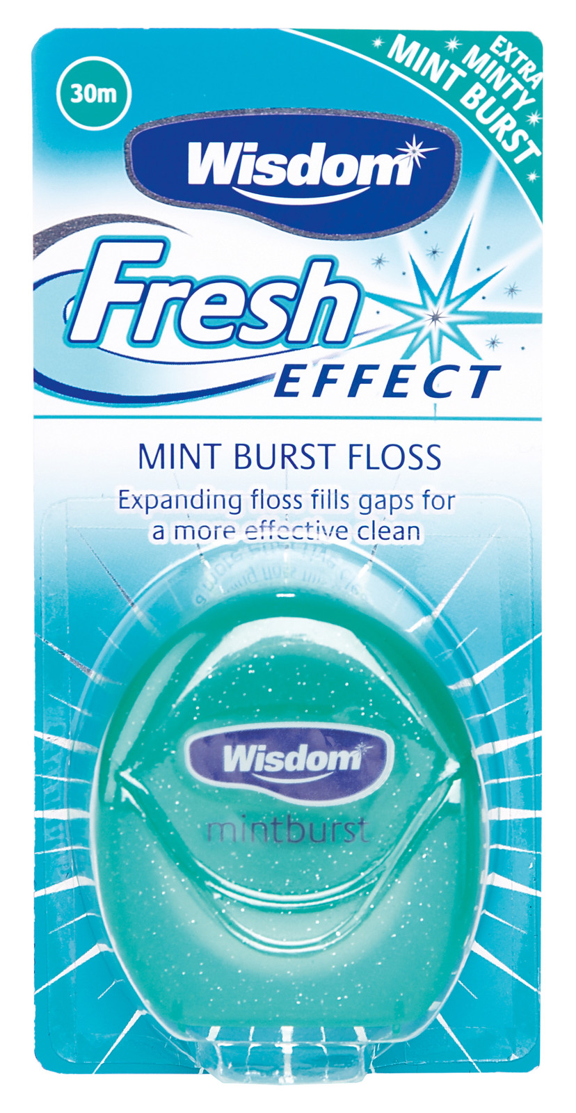 Wisdom Ortho Clean Toothpaste 100ml + 2× Fresh Effect Mint Burst Floss 30m - Image 2