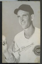 1947-66 Exhibits Ewell Blackwell Cincinnati Reds