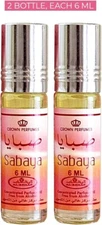 Sabaya - 6 ml (.2 oz) Perfume Oil by Al-Rehab (2 PACK)