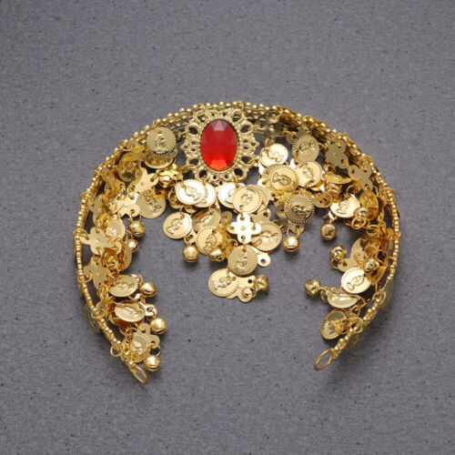 Indian Dance Headband Jewelry Costume Hairband - Picture 1 of 12
