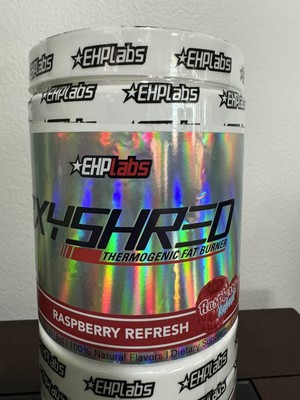 OxyShred, Thermogenic Fat Burner, raspberry refresh , Exp. 03/25.