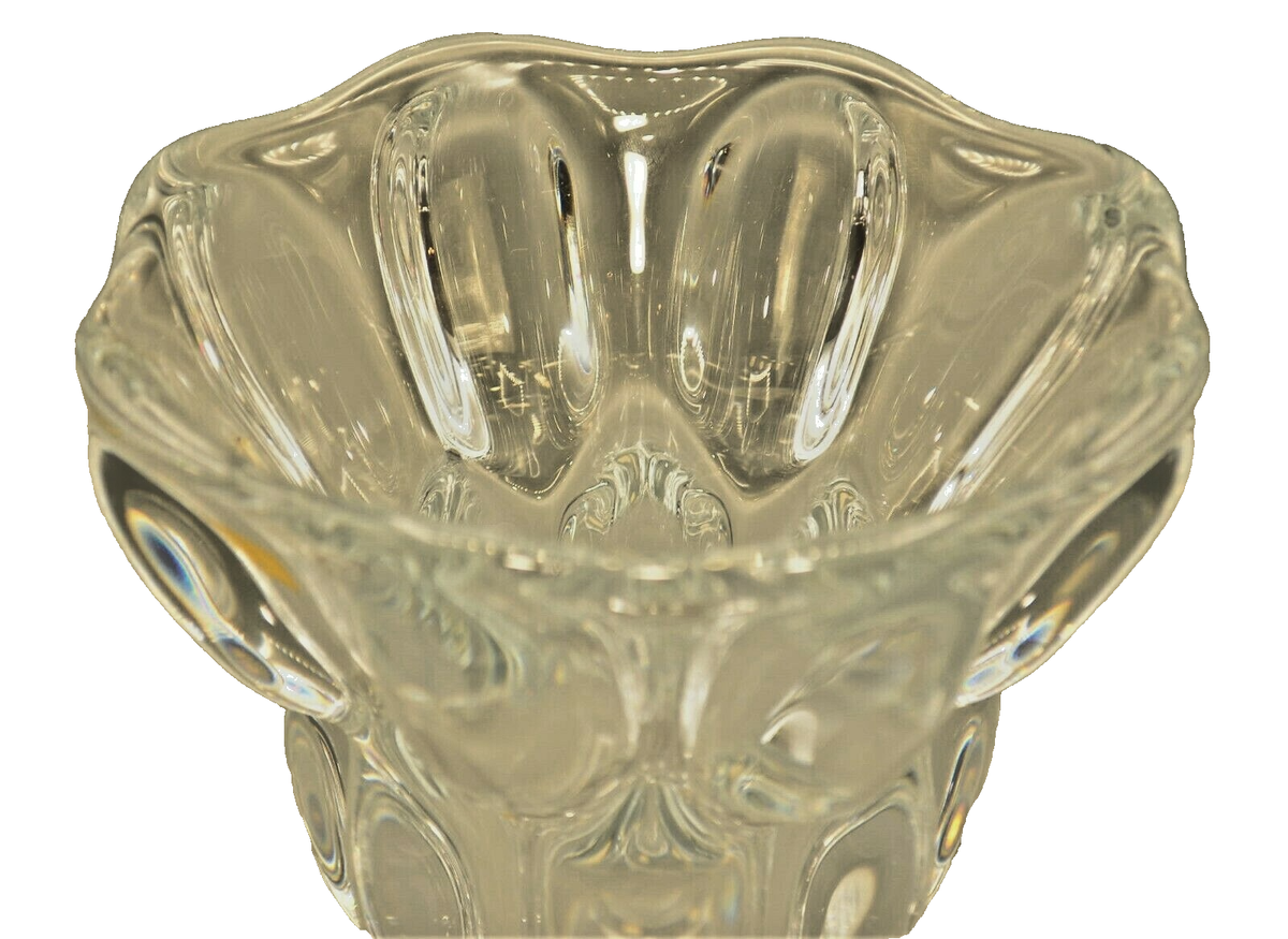 VANNES LE CHATEL France Original Vintage Signed Crystal