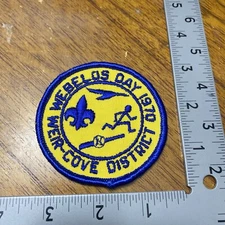 1970 Weir-Cove District Webelos Day BSA Boy Scouts 38E-1002K