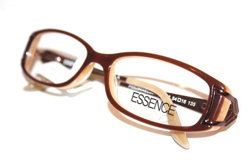 NEU ESSENCE RIHANA COL.A BRAUNE BRILLE DAMEN RX GROSSE RX RAHMEN 54-16-135 - Bild 5 von 6
