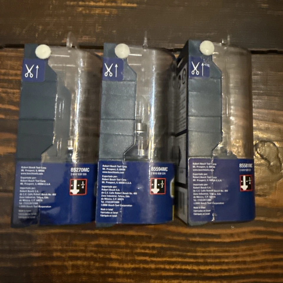 BOSCH 85270MC Roman Ogee Router Bit 5/32 X 5/8 1/4", 3/8”, 1-1/2” All In Lot - Image 3 of 4