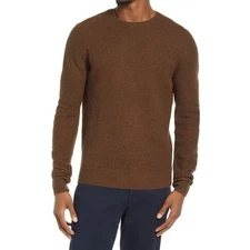 Scott Barber Waffle Knit 100% Merino Wool Sweater NWT XL $225