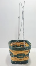 Krasco Woven Plastic Hanging Basket  Made Of Recycled Plastic 5.5" X 6.5" 