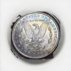 1885 - O Morgan Silver Dollar Toned Reverse AU Coin