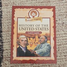 Professor Noggin's History of the United States Card Game, History, Ages 8-11,  