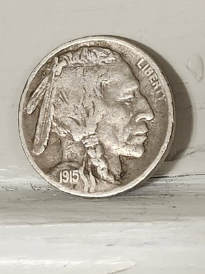Very Nice 1915p Buffalo  In VF/XF. Nice Detail With Bold Date, Mottos.  Great...